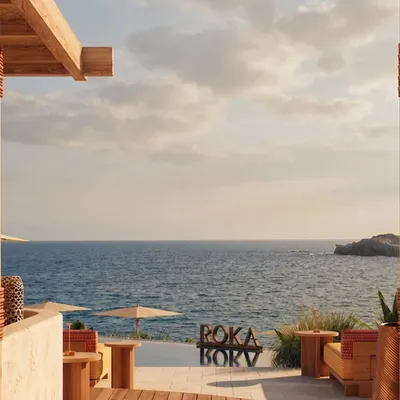 vue mer à Mykonos