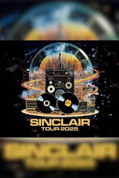 Affiche du concert de Sinclair - Tour 2025
