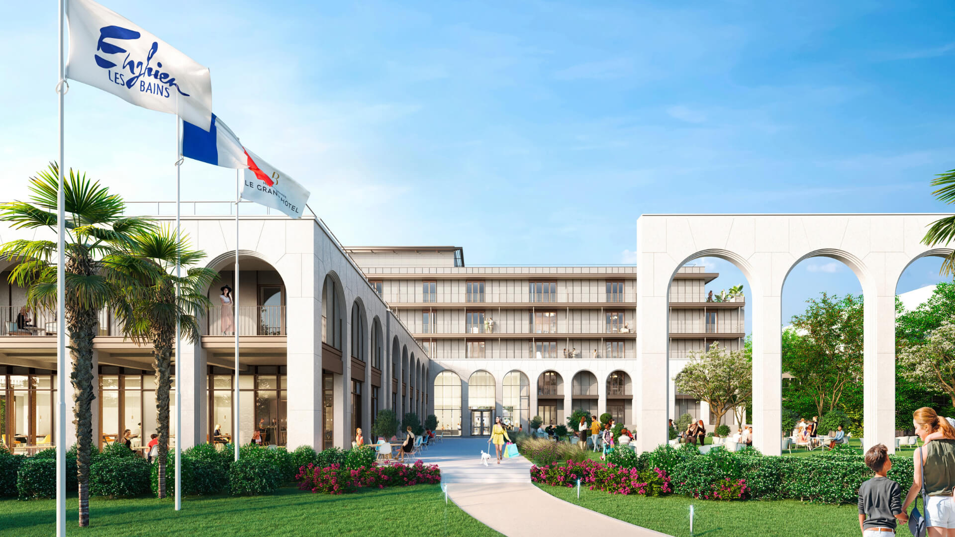 Hôtel Barrière Le Grand Hôtel in Enghien-les-Bains, France