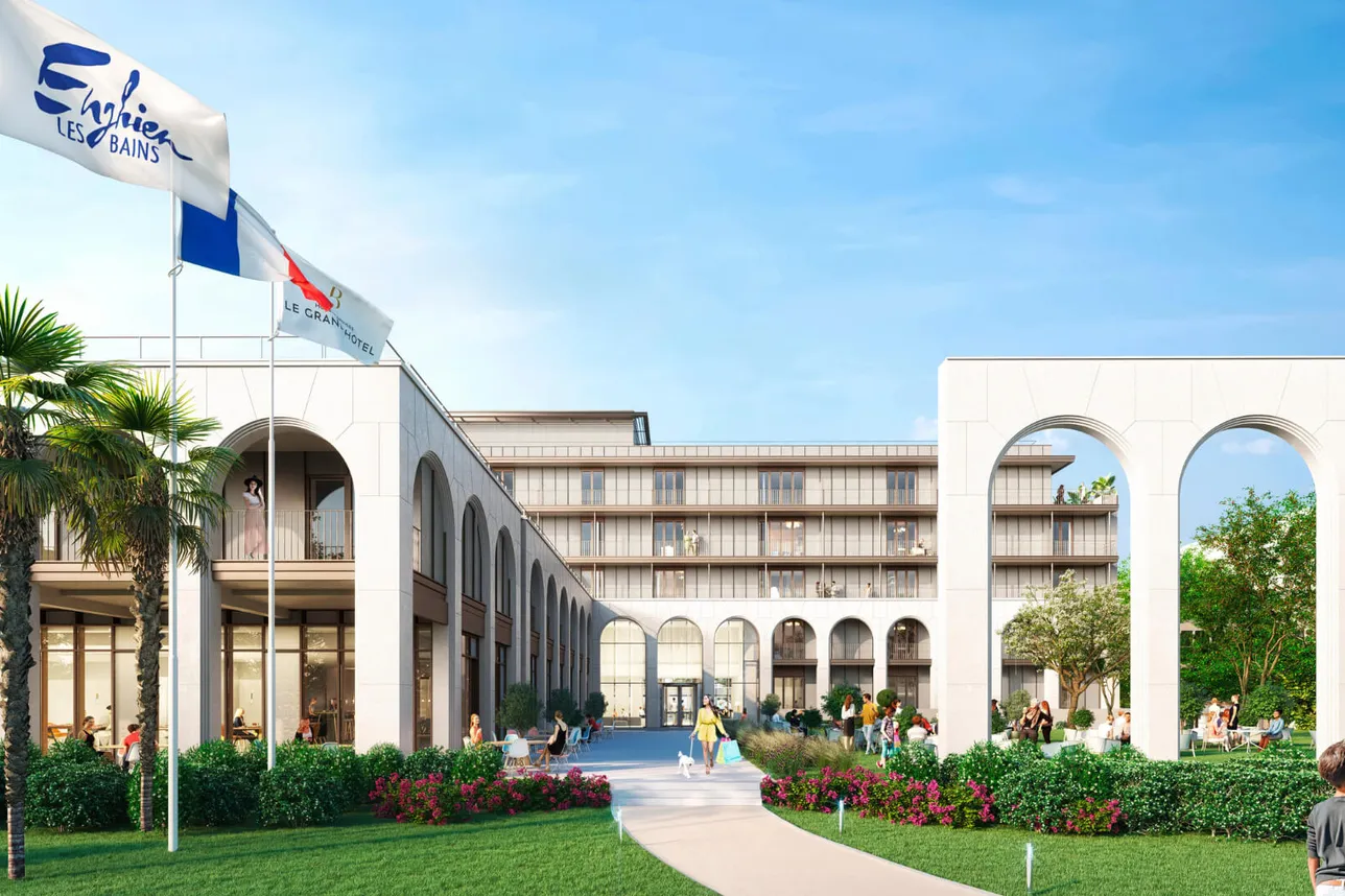 Grand hôtel Enghien-les-Bains - renovation