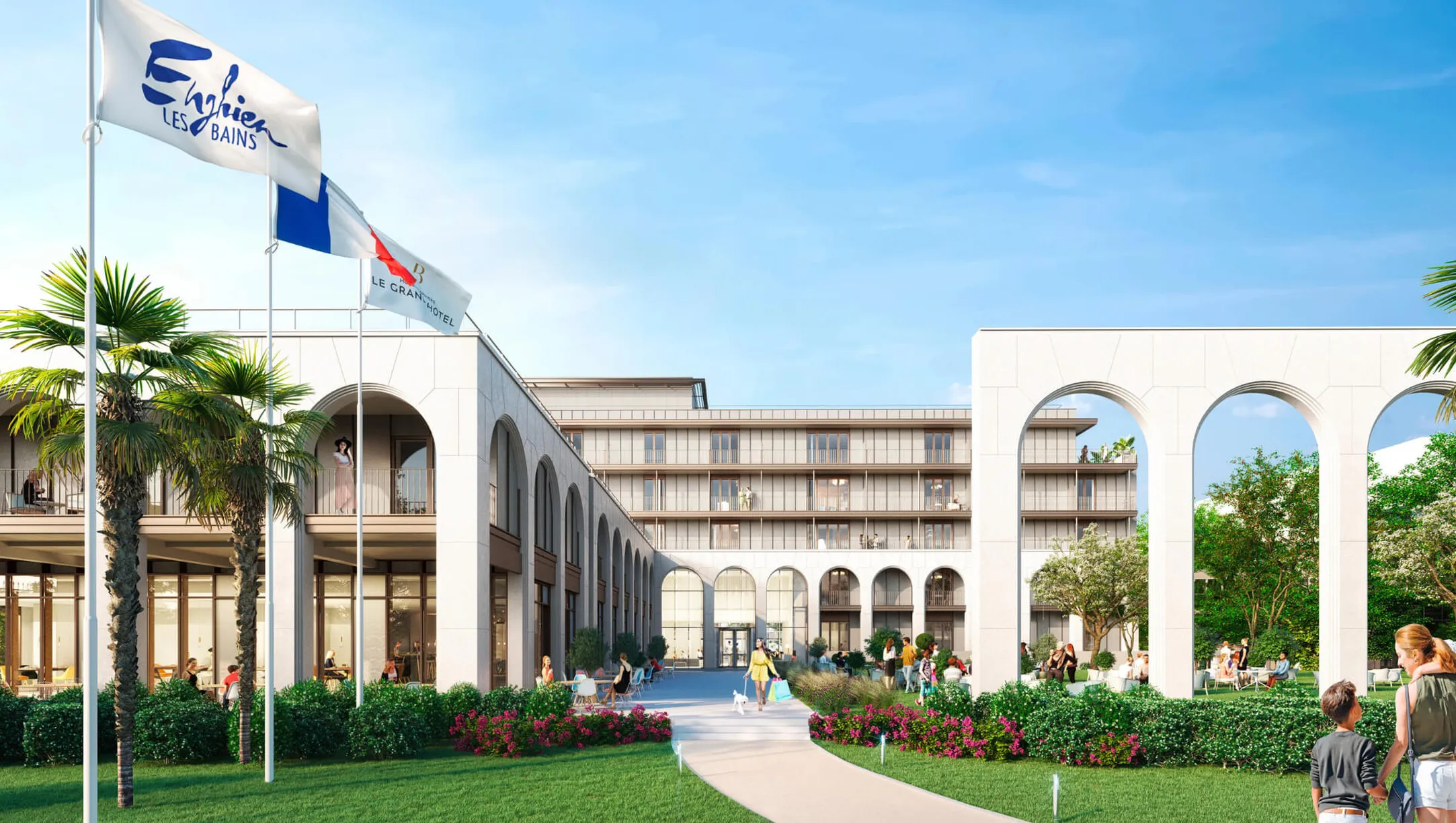 Grand hôtel Enghien-les-Bains - renovation