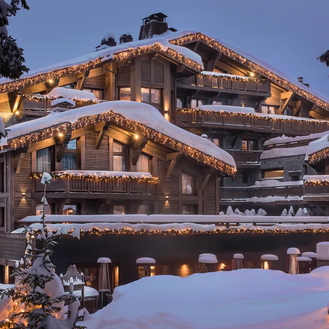Hôtel Les Neiges à Courchevel, Barrière