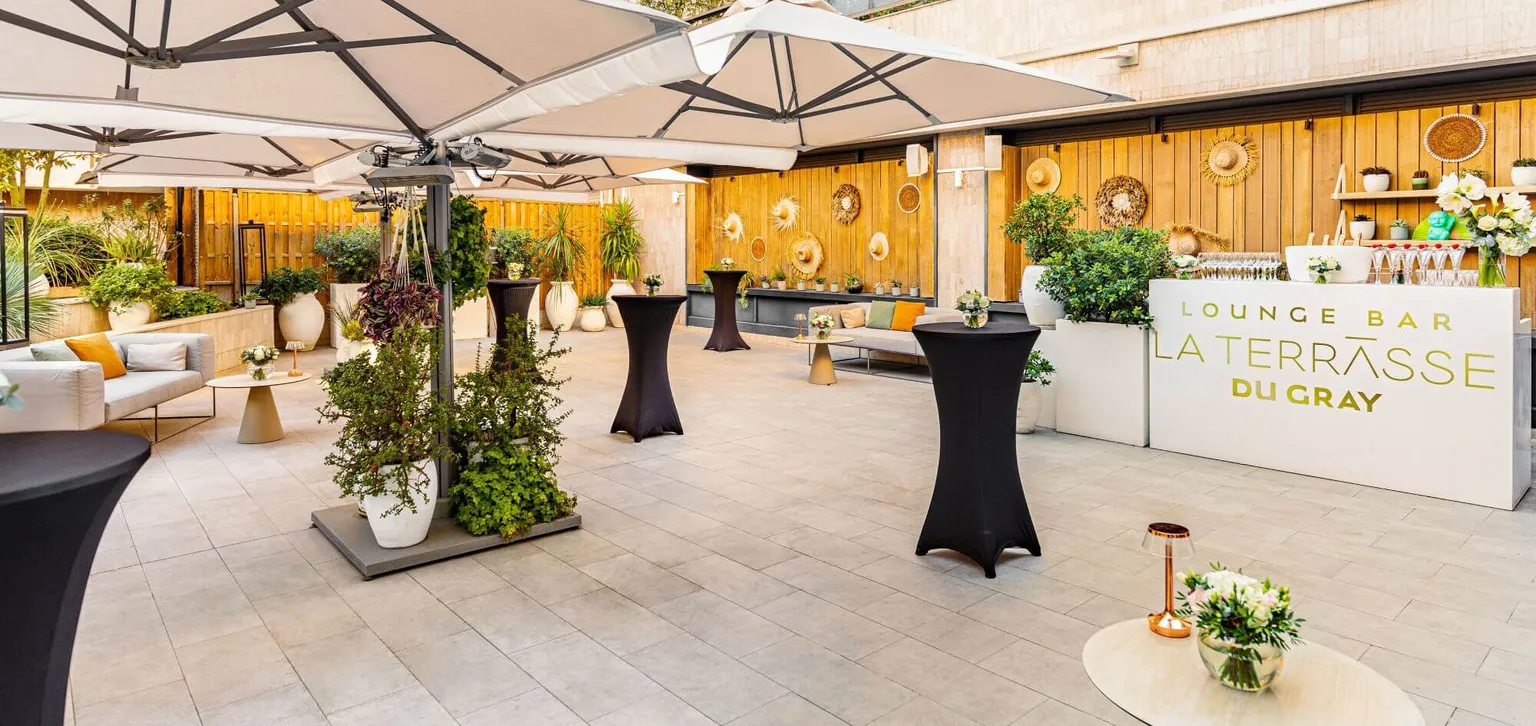 Cannes, séminaires la terrasse du gray