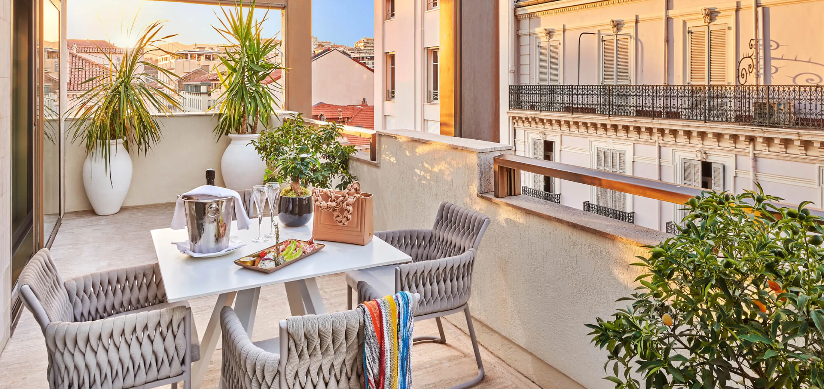 Terrasse de la Suite Deluxe terrasse, Le Gray d'Albion