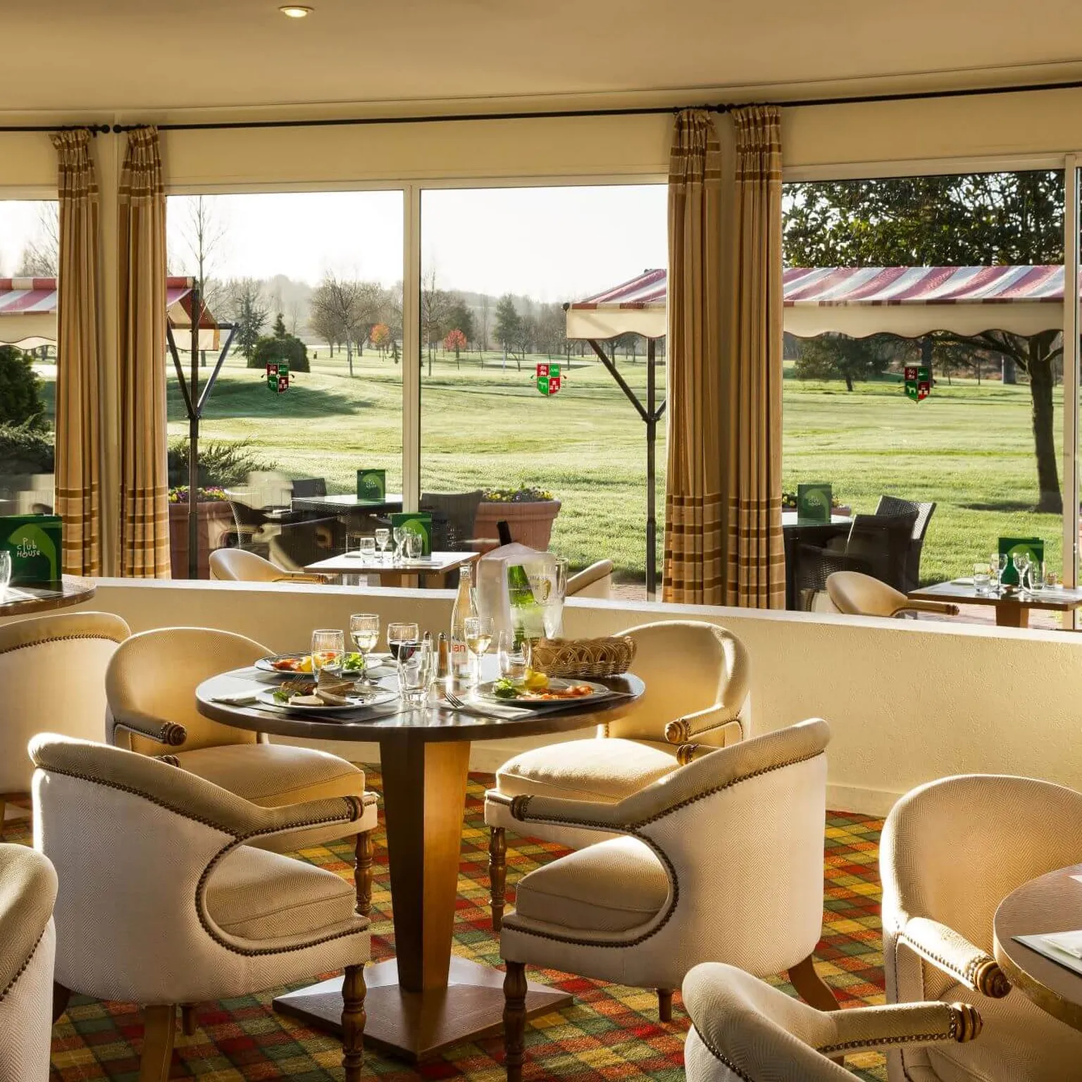Deauville restaurant Le Club House du golf Barrière Saint-Julien