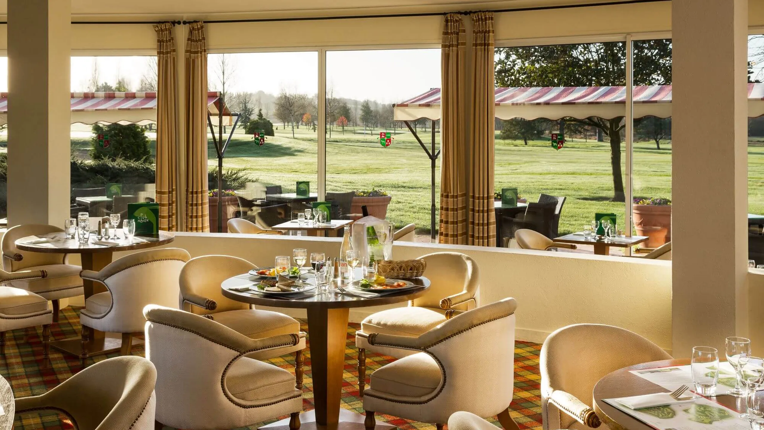 Deauville restaurant Le Club House du golf Barrière Saint-Julien