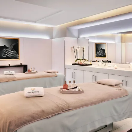 Cabine du Spa diane Barrière au Majestic