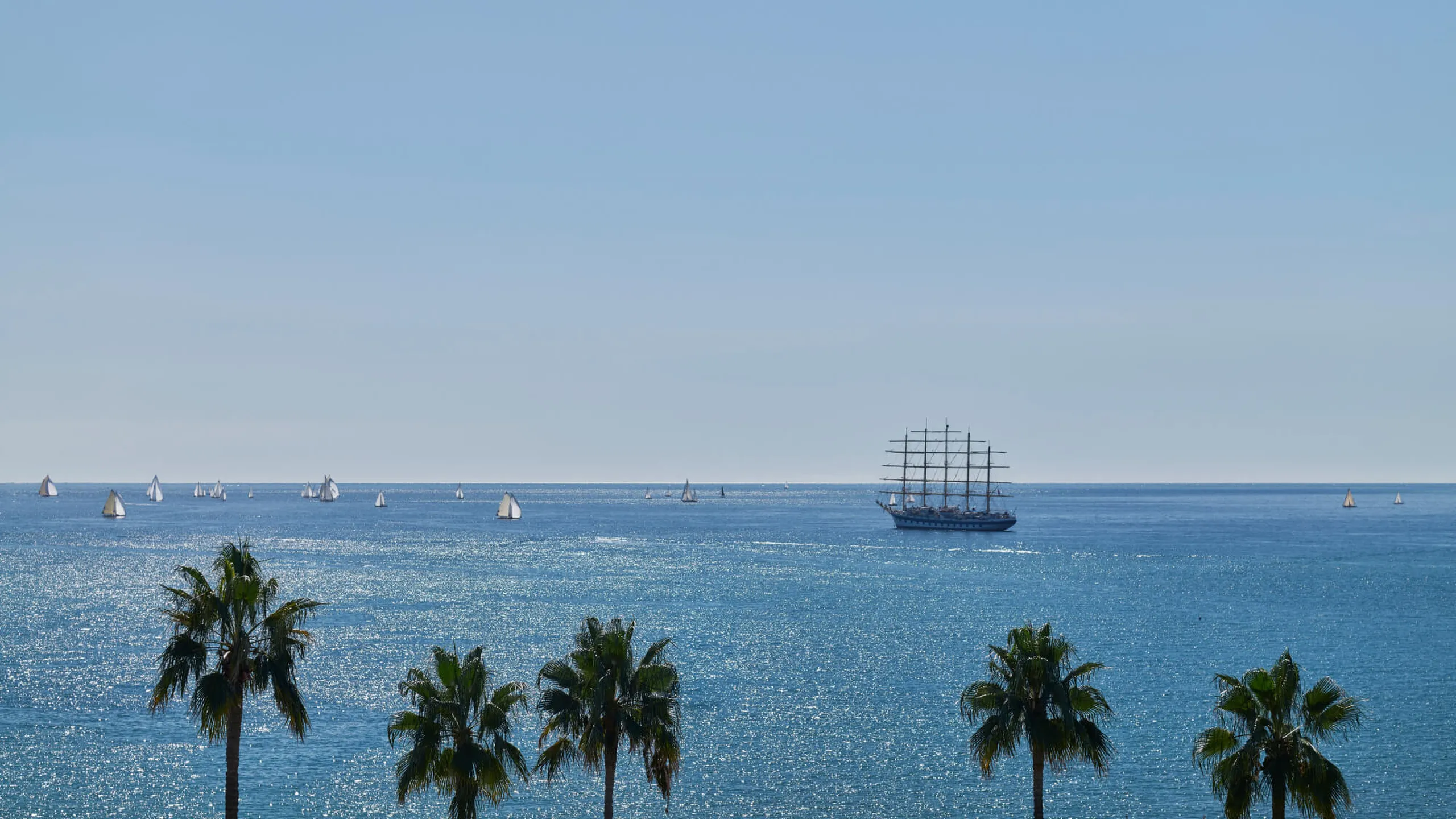 vue mer, bateaux, Cannes