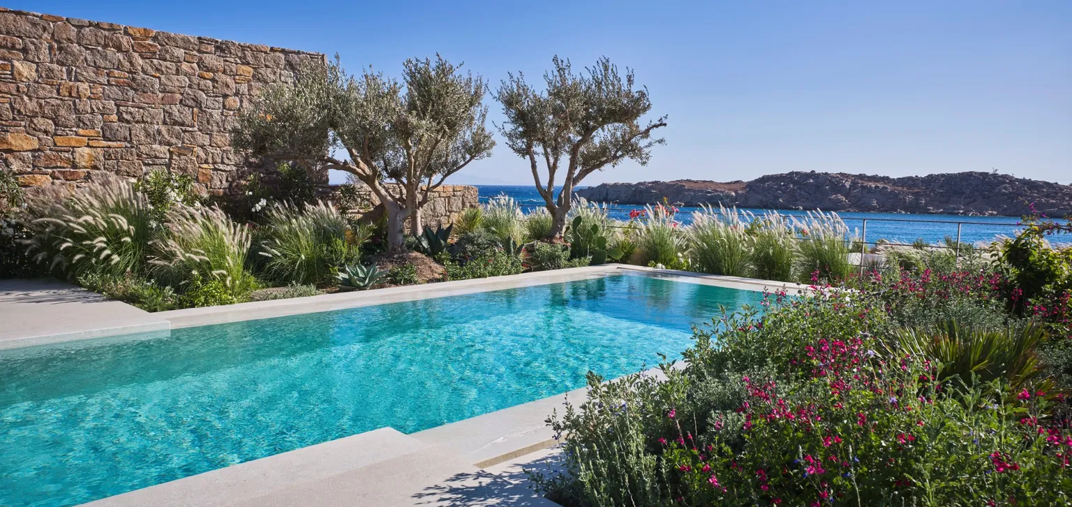 Chambre Paraga Piscine Privée, Vue Mer au Fouquet's Mykonos