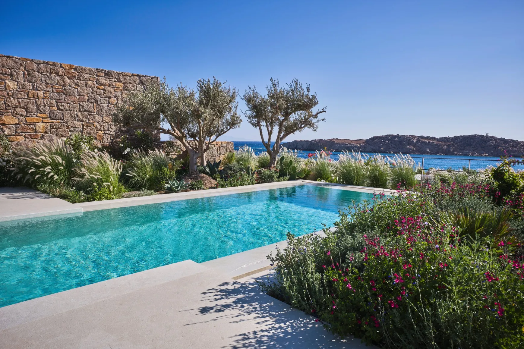 Chambre Paraga Piscine Privée, Vue Mer au Fouquet's Mykonos