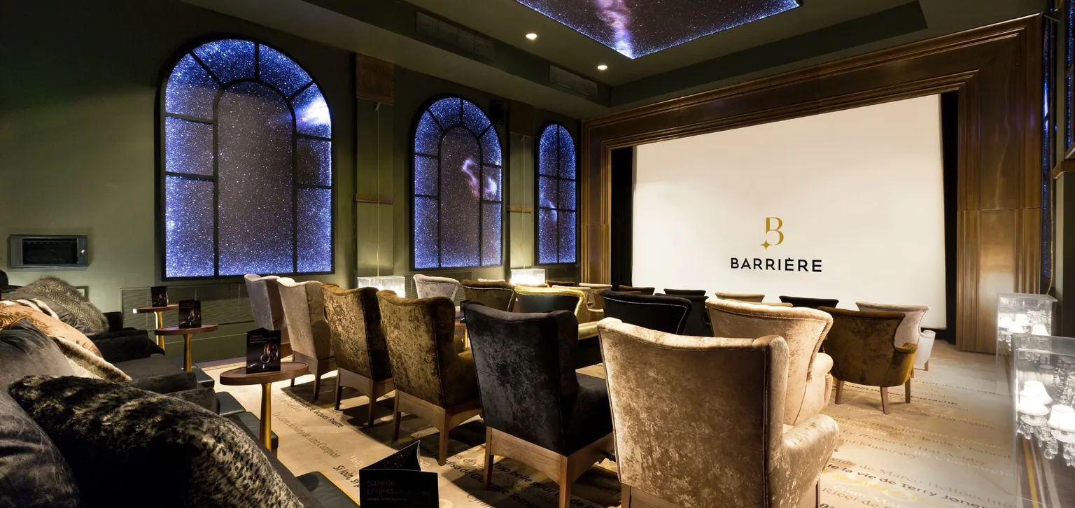 Cinéma à l'hôtel le majestic à cannes
