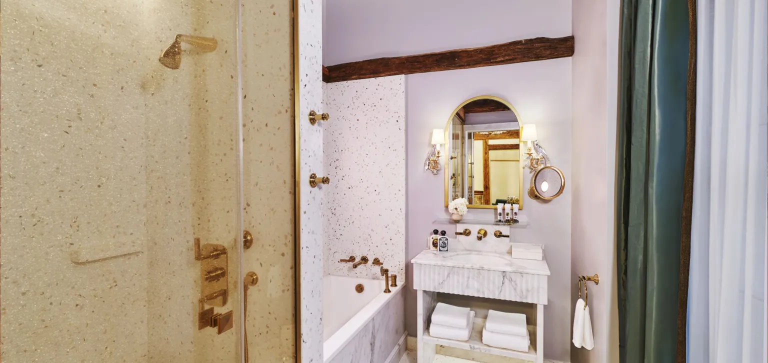 Hôtel Maison Barrière Vendôme - Chambre Signature - MARLENE DIETRICH - Salle de bain