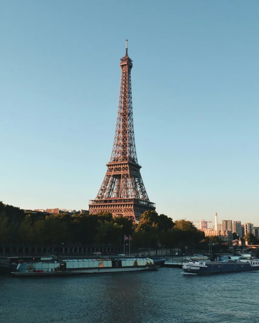 Tour Eiffel Vue de la Seine Paris