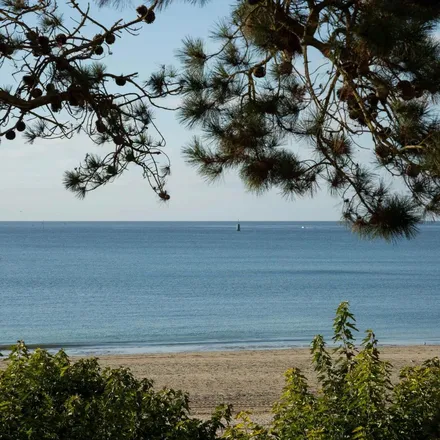La Baule, vue sur la plage et la mer, Baie du Pouliguen