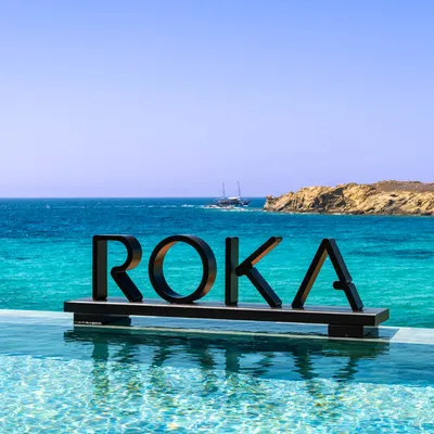 Roka restaurant Fouquet's Mykonos - mer