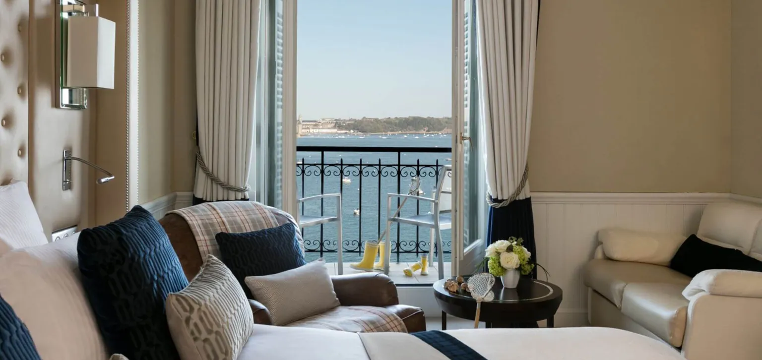 Dinard Chambre vue mer