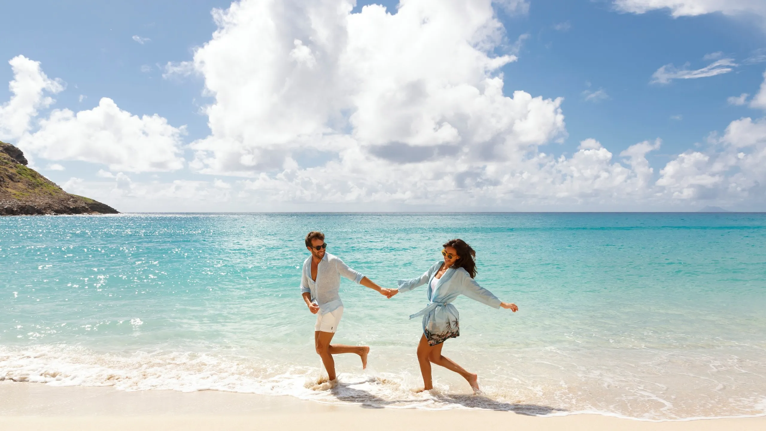 couple sur la plage