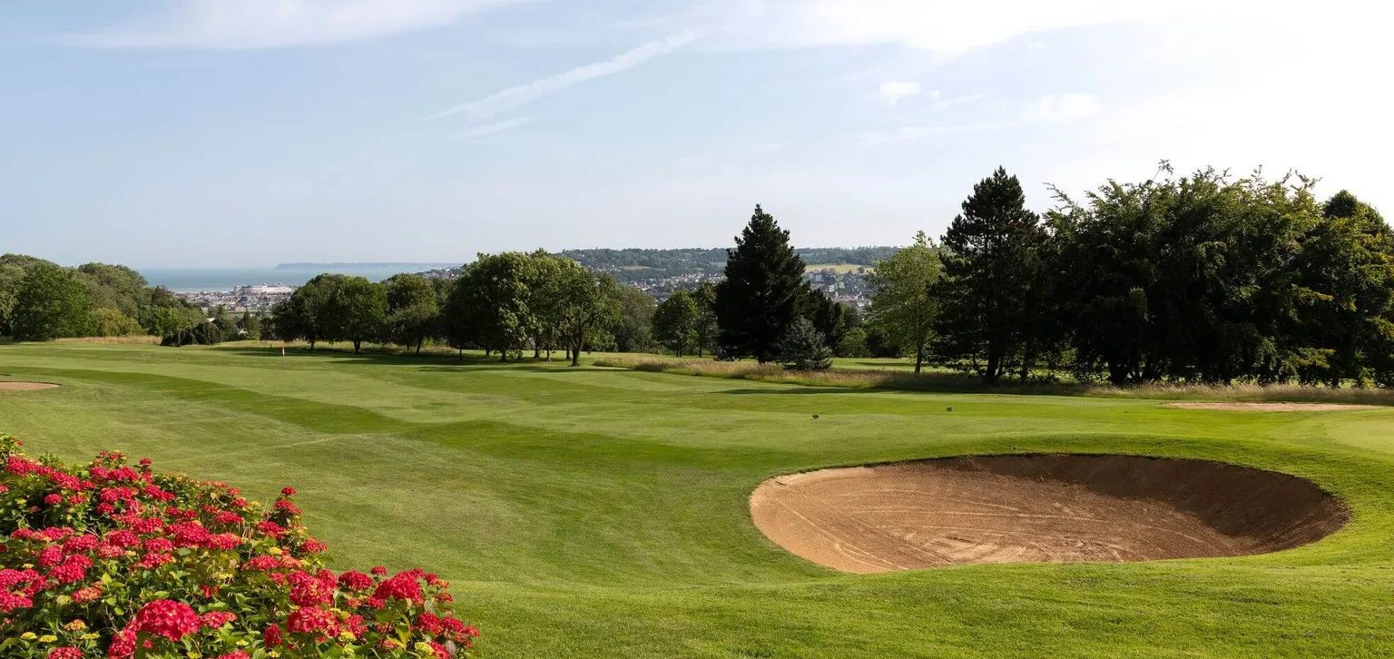 Le golf Barrière à Deauville