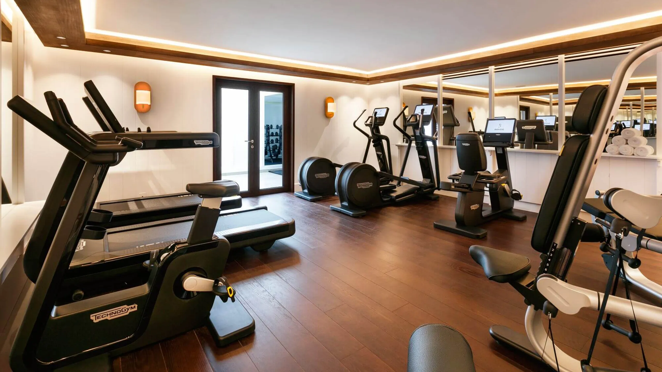 Saint Barth Le fitness center
