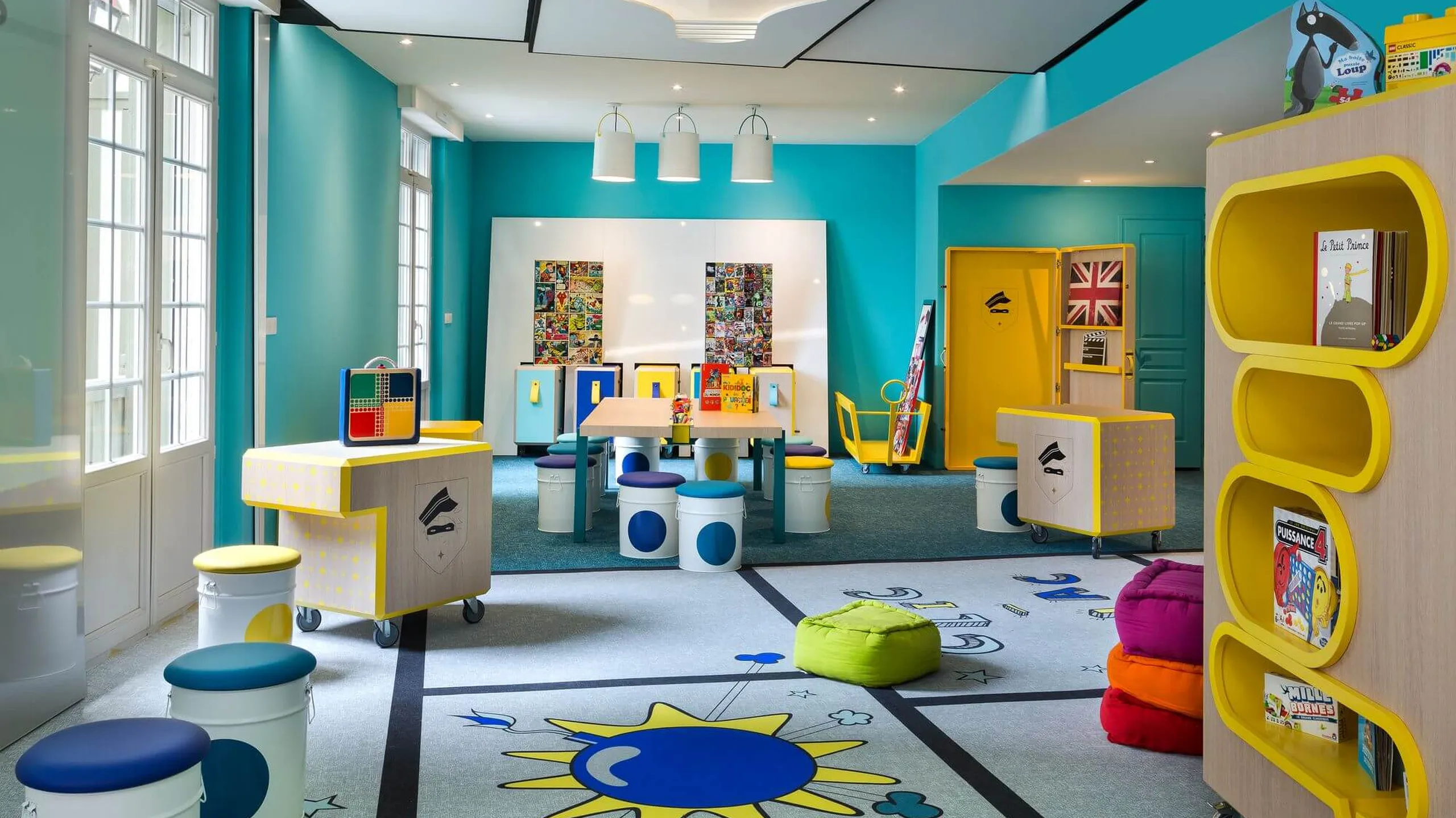 Le Club enfant à L'hôtel Barrière Le Normandy Deauville