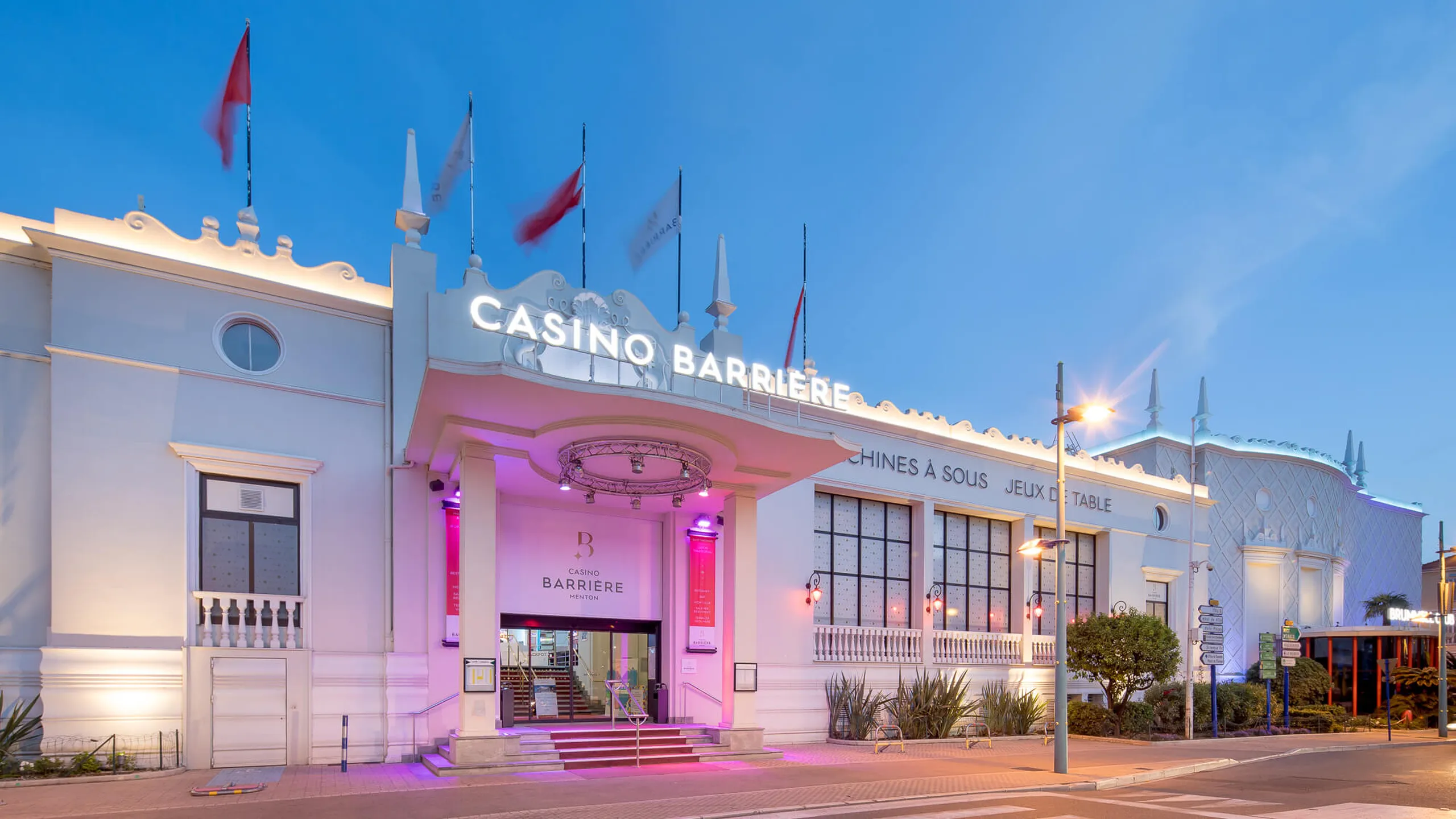 Séminaires et Évènements au Casino Barrière Menton