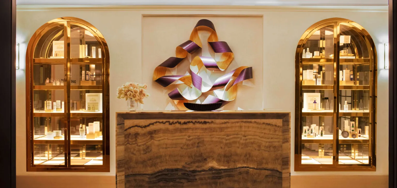 Entrée du Spa au Fouquet's New York