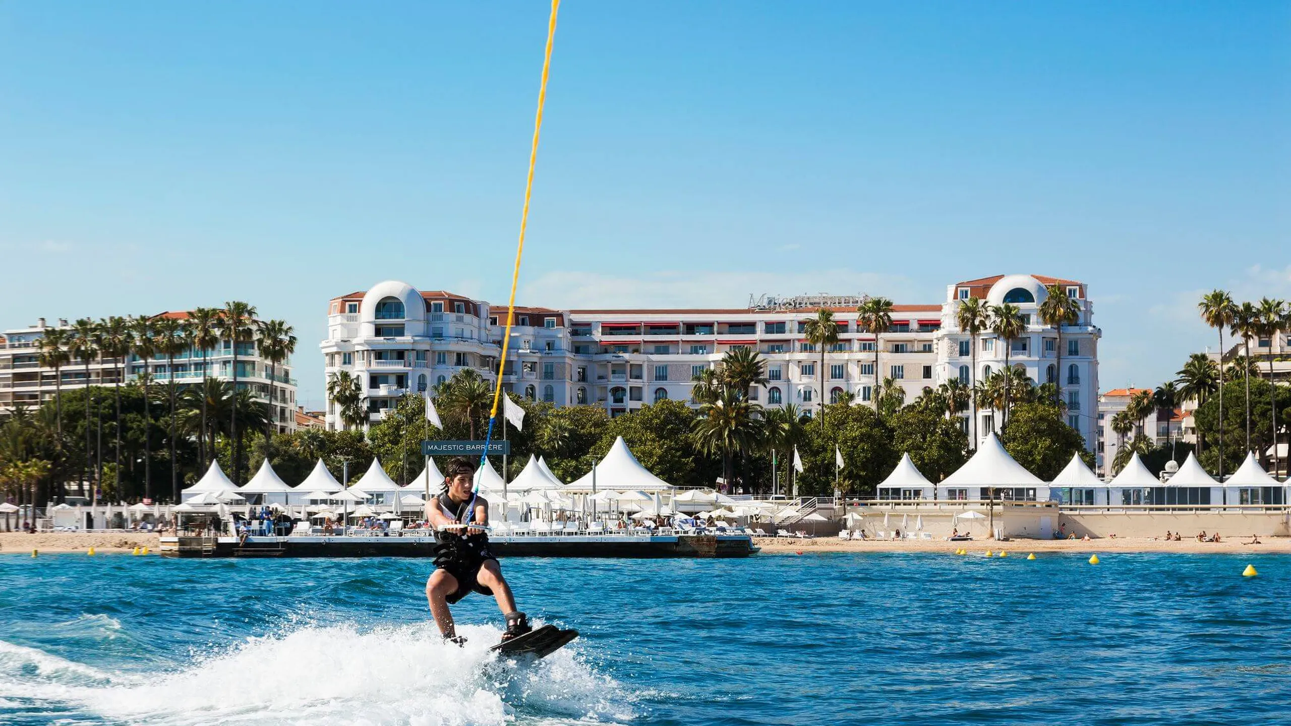 la base nautique Hôtel Majestic