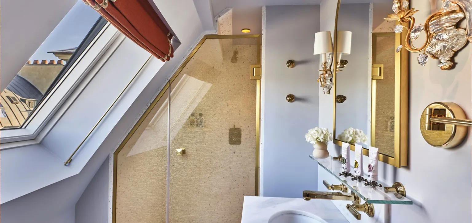 Hôtel Maison Barrière Vendôme - Chambre Marguerite Yourcenar - Salle de bain