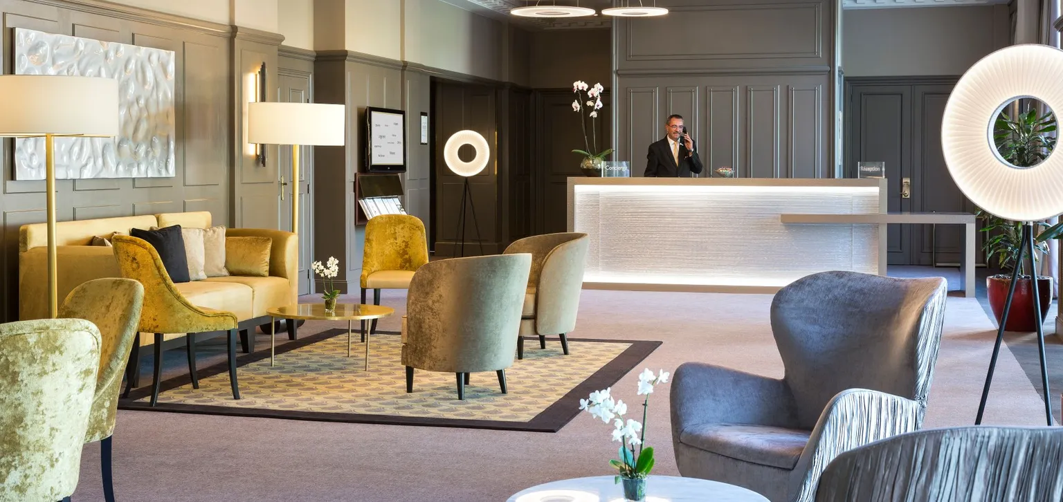 Réception du Grand Hôtel Enghien-les-Bains