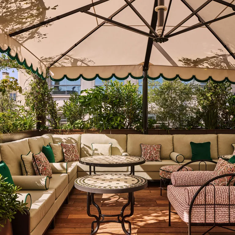 Rooftop au Fouquet's Paris