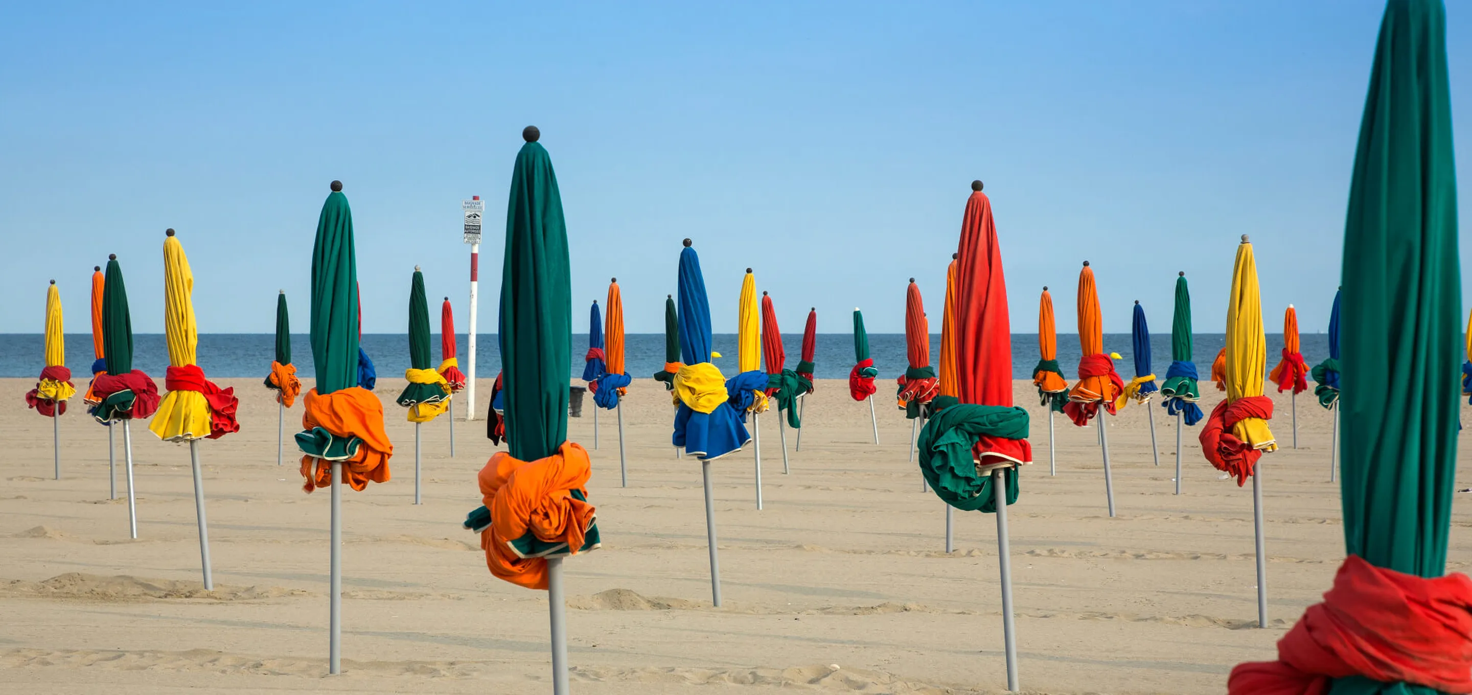 Deauville, parasols