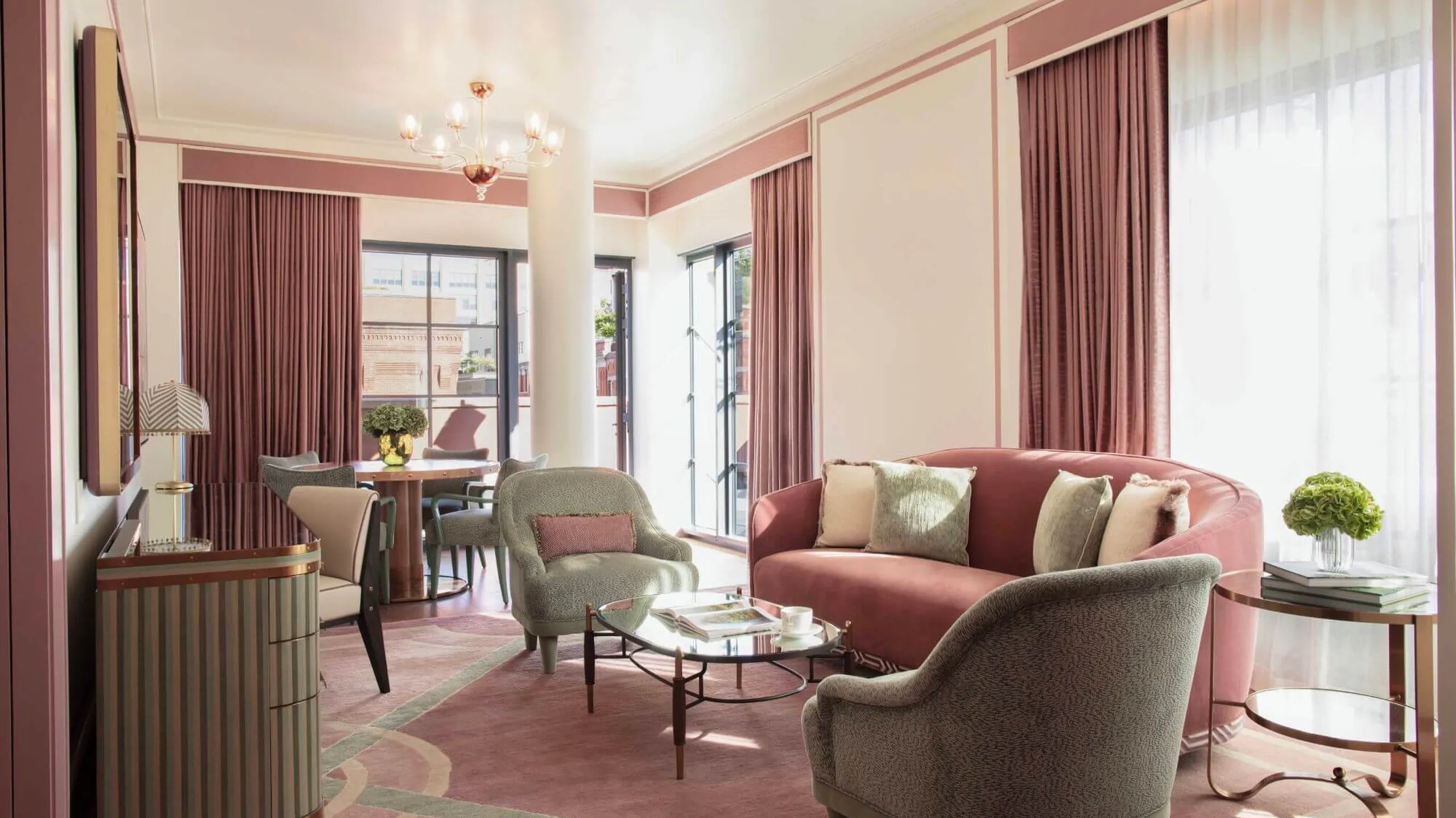 Salon à l'Hôtel Fouquet's New York