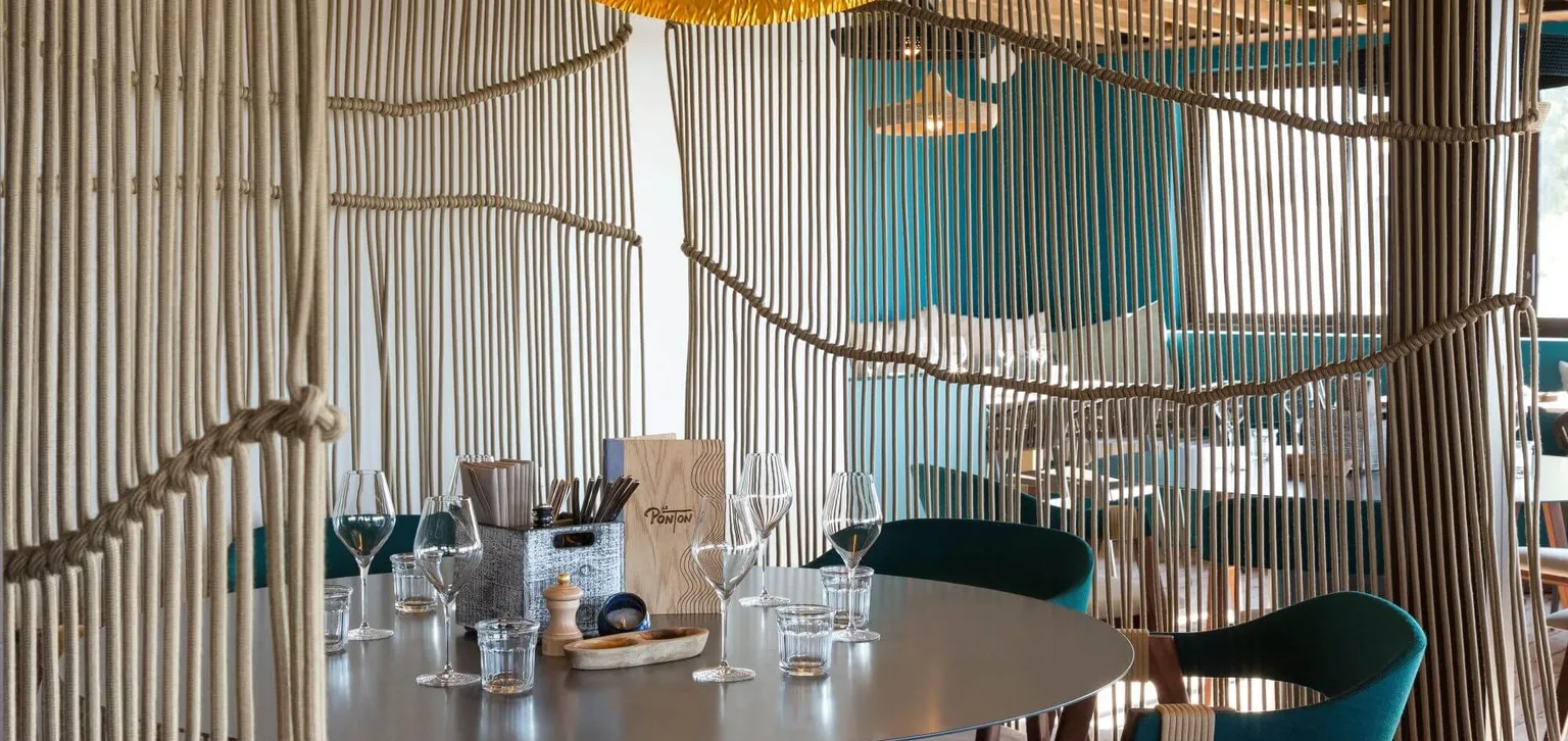 Table journée au Ponton à La Baule