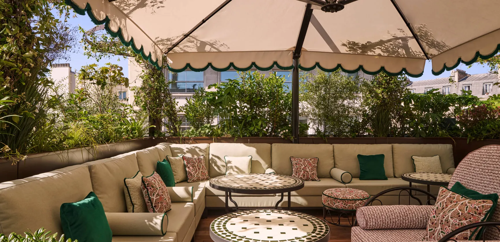 Rooftop au Fouquet's Paris
