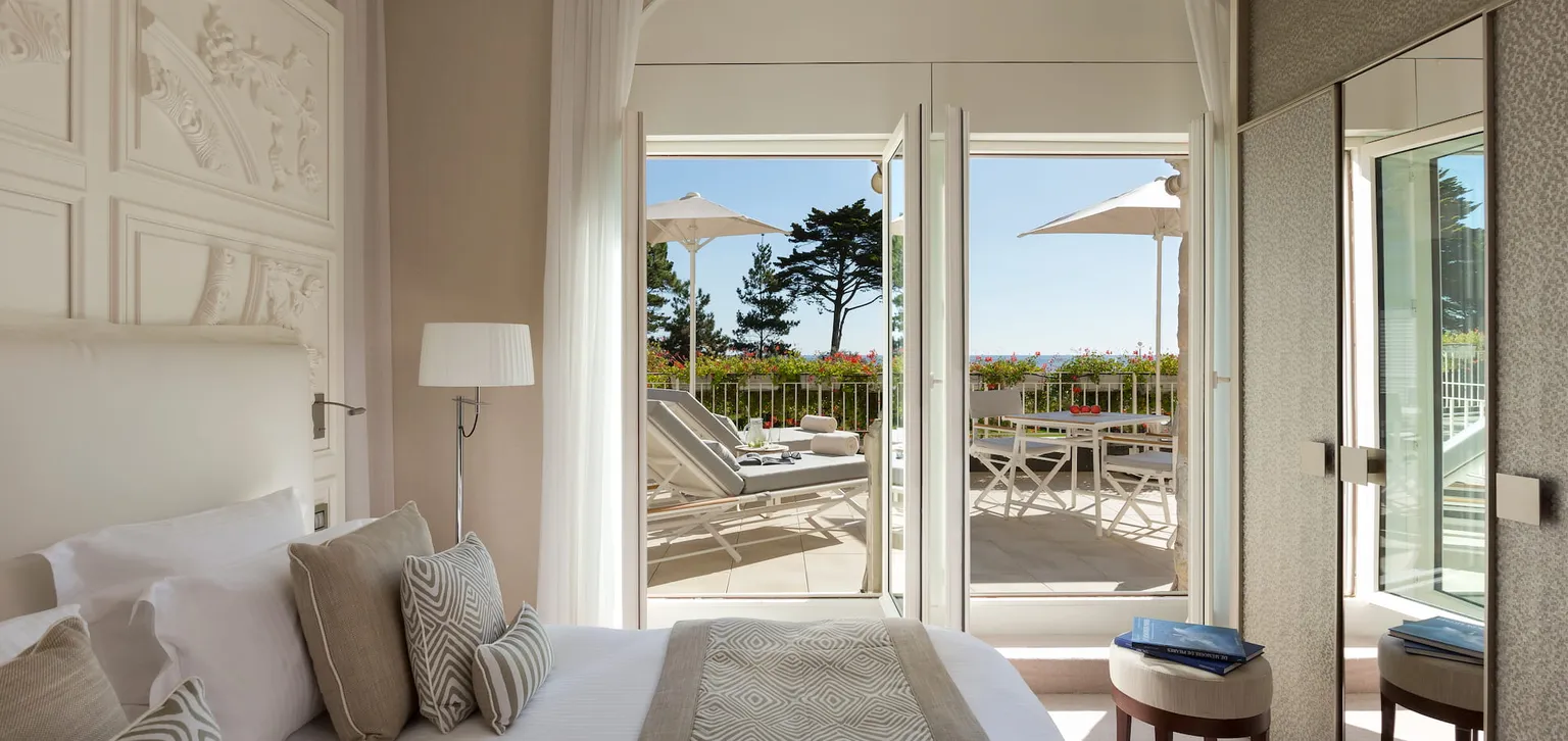 Junior Suite prestige mer au Royal La Baule