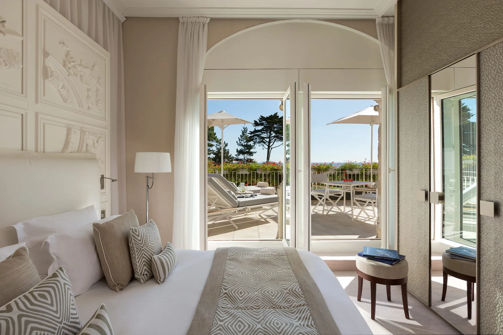 Junior Suite prestige mer au Royal La Baule