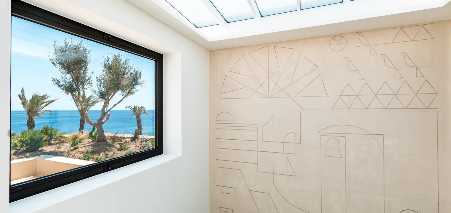 Villa Paradiso Fouqsuet's Mykonos Fenêtre vue sur la mer