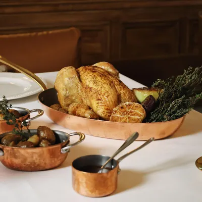 Volaille Belle Epoque à l'Hôtel Le Normandy Deauville