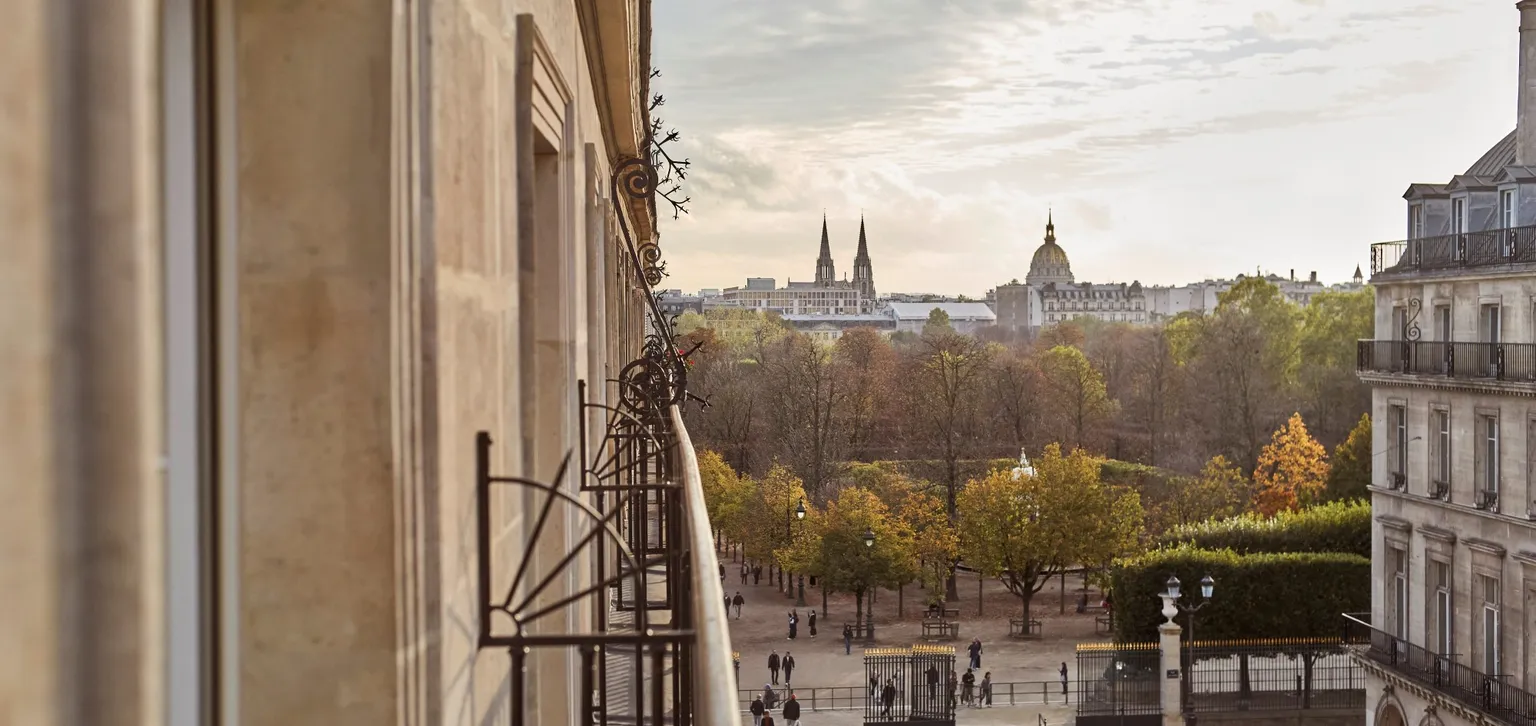 Maison Barrière Vendôme vue Tuilerie