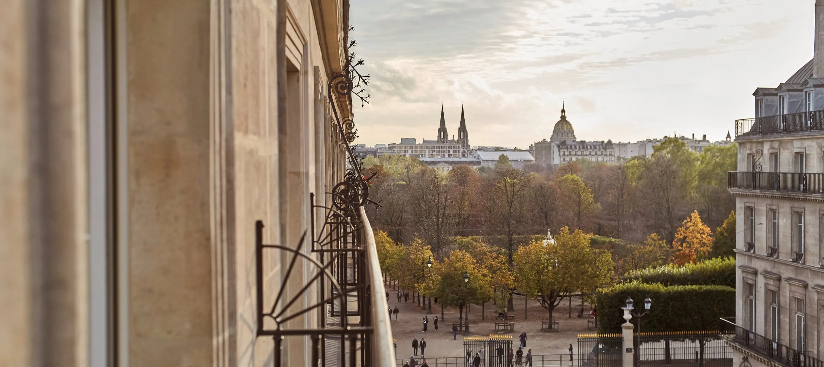 Maison Barrière Vendôme vue Tuilerie