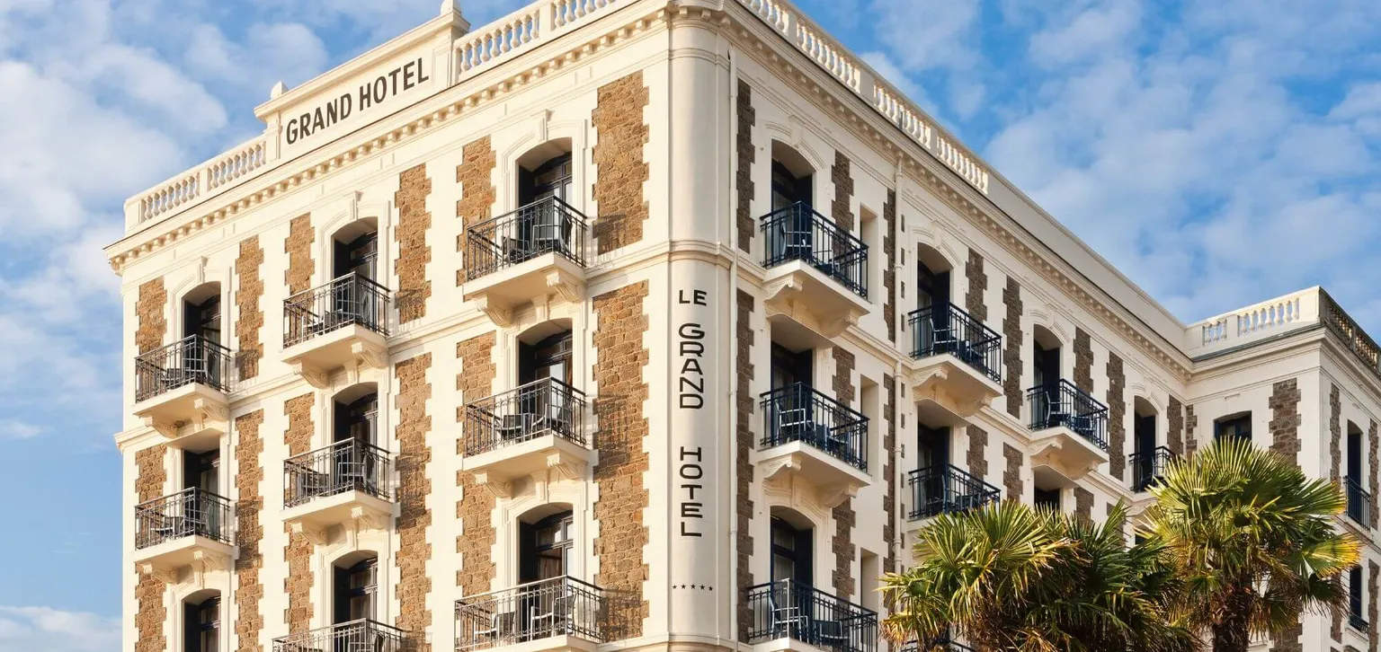 Dinard Façade Le Grand Hôtel