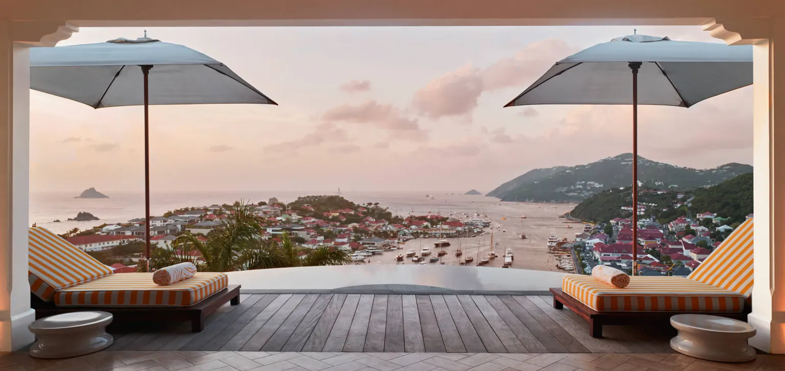 St barth Villa Diane Vue mer