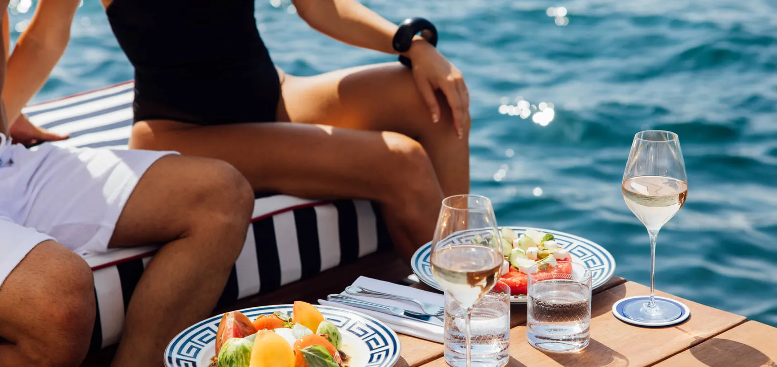 Ciro's Cannes Déjeuner en bord de mer