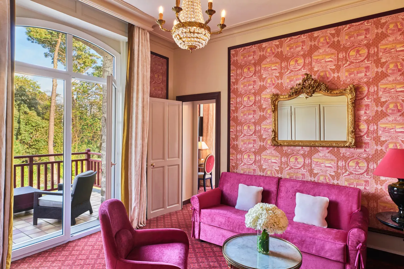 Suite Deluxe Mer Terrasse, Salon