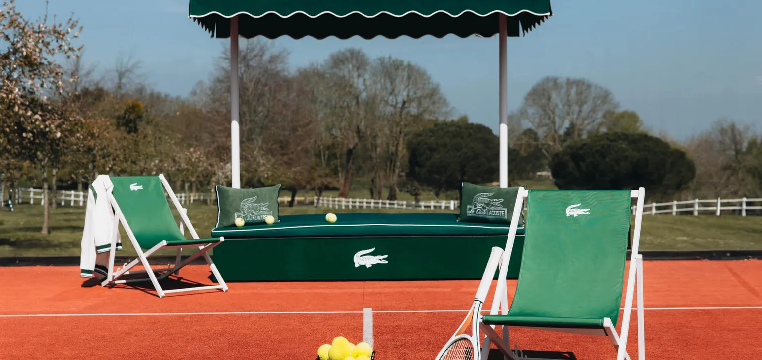Collab Barrière x Lacoste