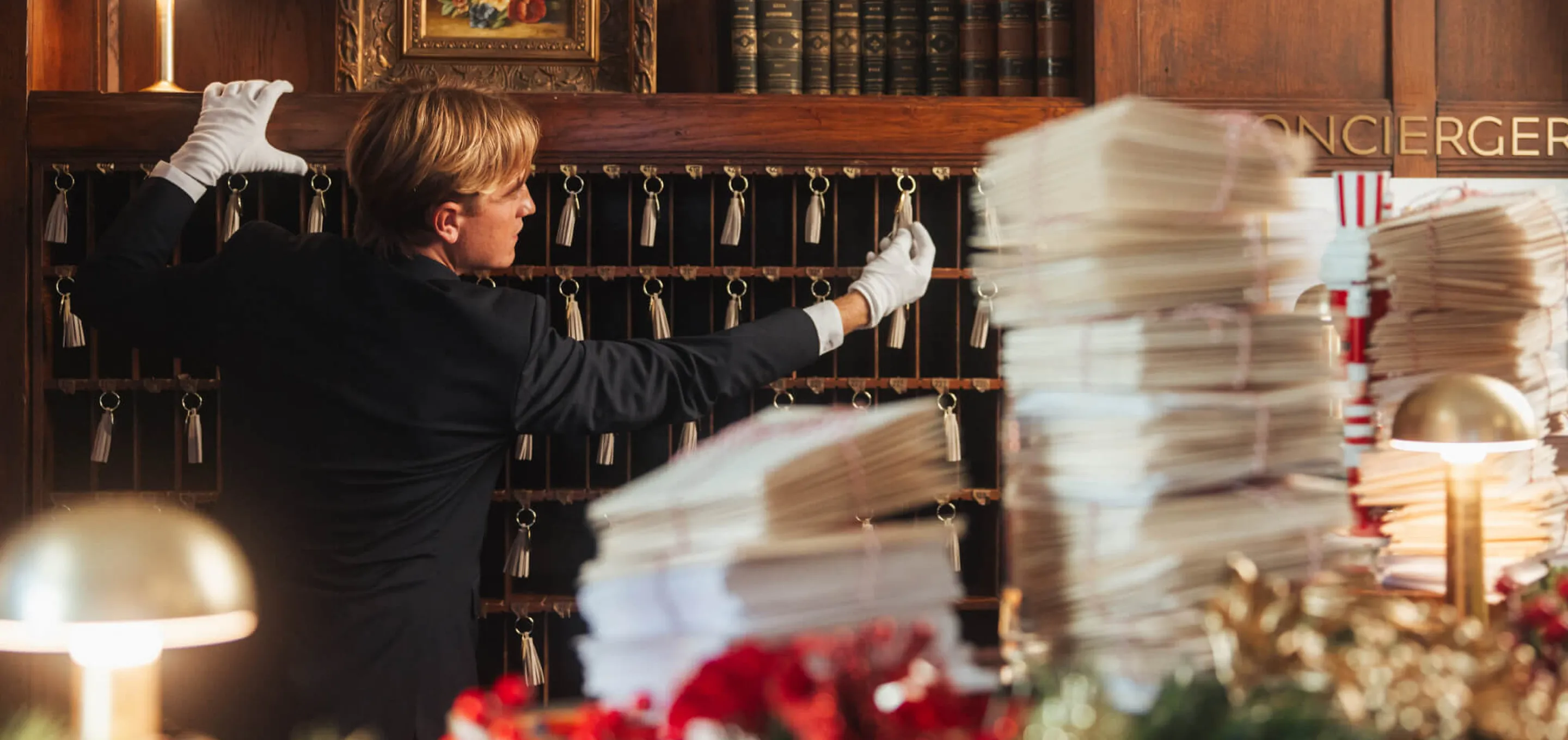 Concierge, courriers