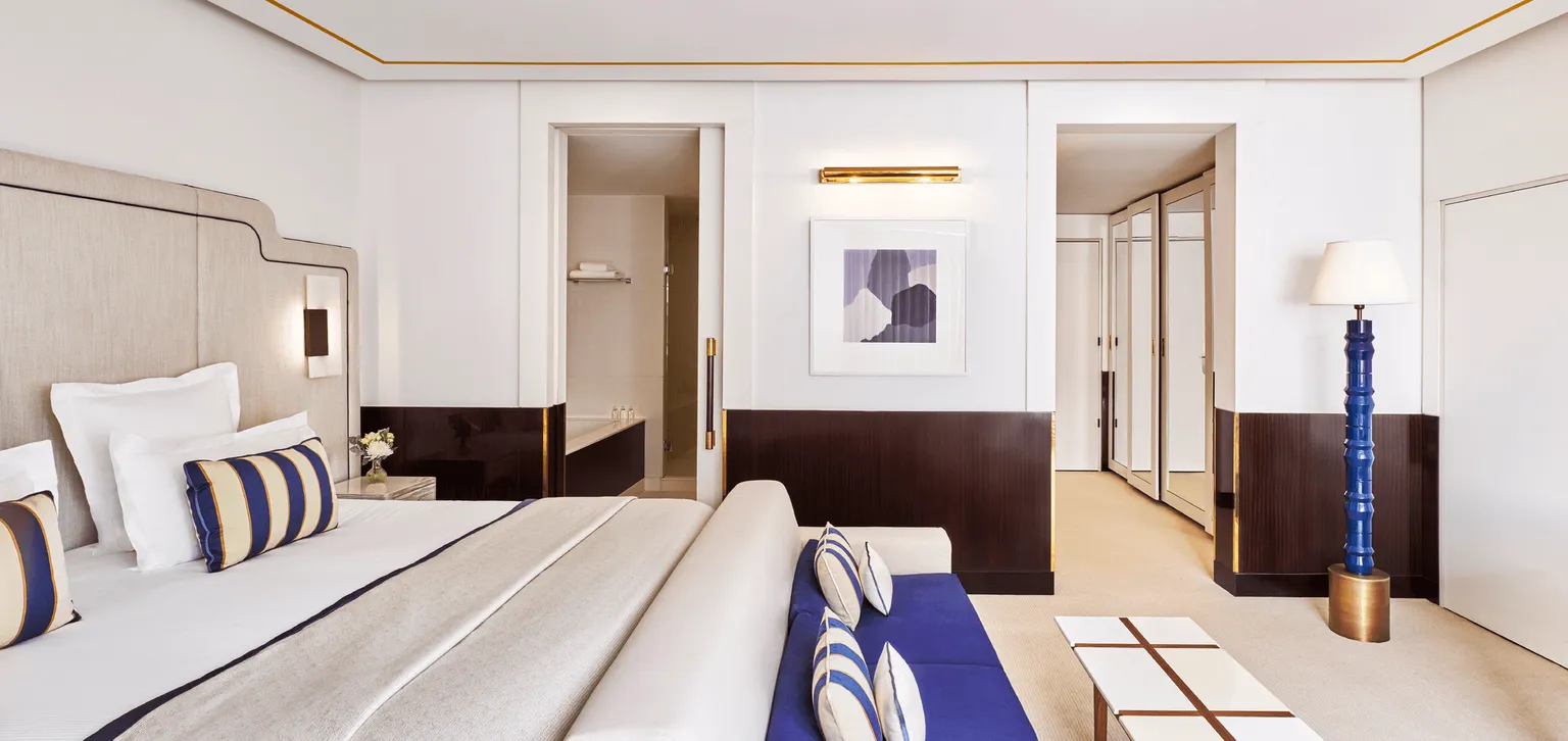 Coin nuit junior suite Le Majestic Cannes