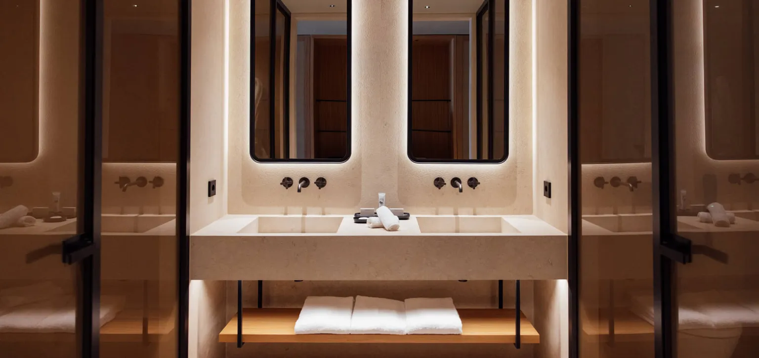 Suite Égéenne Piscine Privée, Vue Mer - Salle de bain