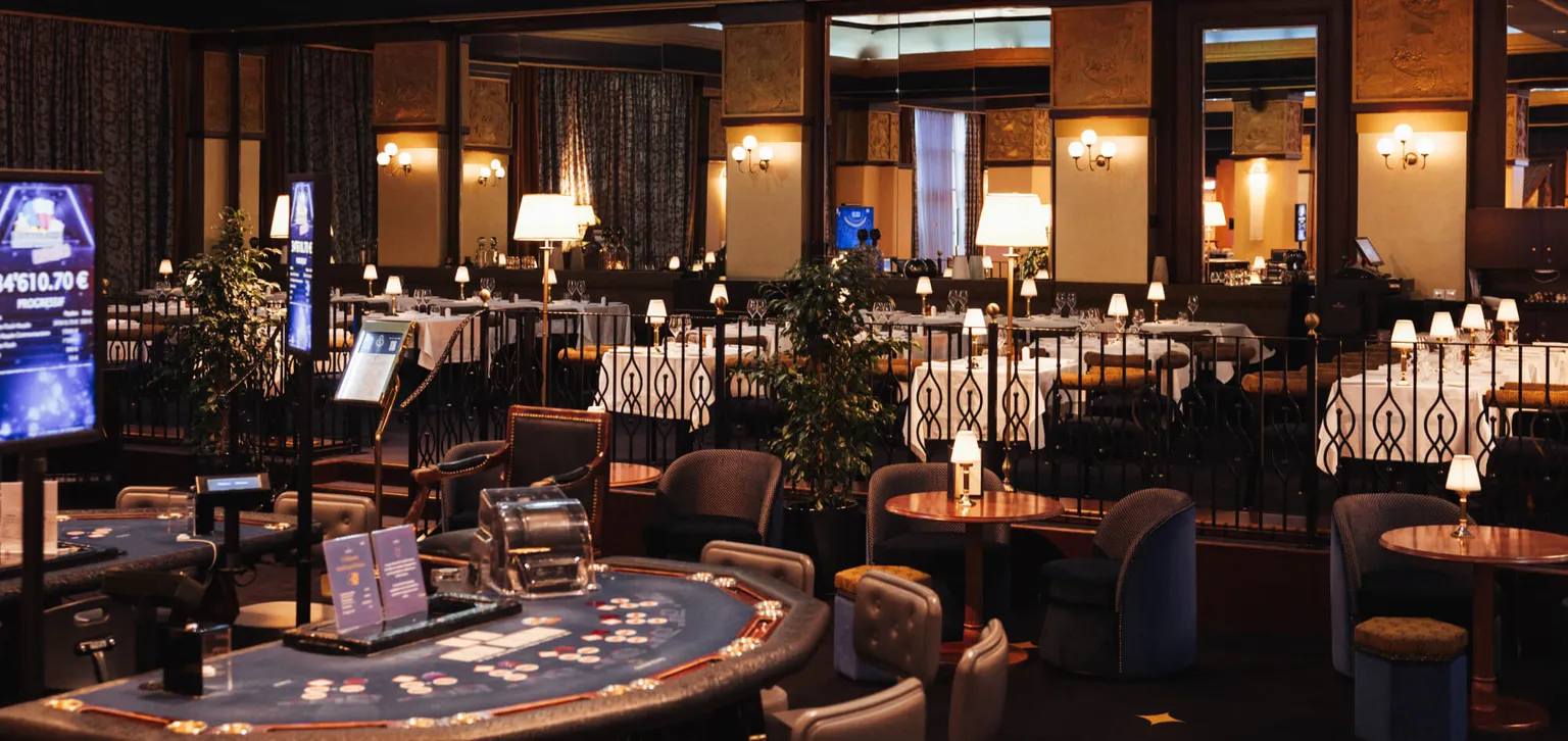 Tables de jeu - Le Baccara