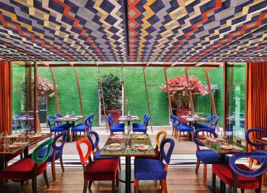 Maison Barrière Vendôme - restaurant Frida - intéreur